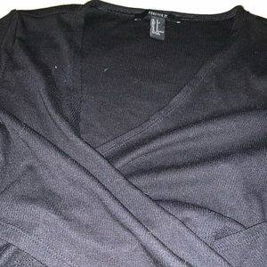 Forever 21 Tops - Forever 21 crop cross fabric shirt Forever 21 Tops - Forever 21 crop cross fabric shirt